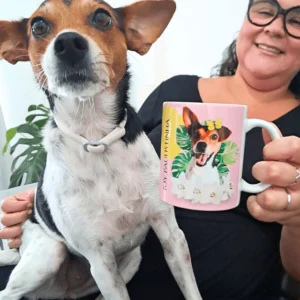Caneca Botanic Personalizada com seu pet